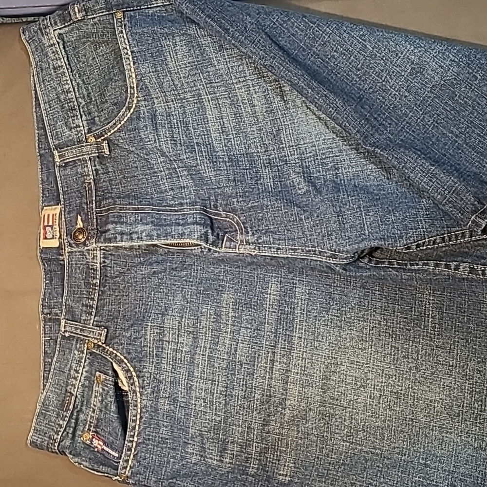 Mens Phat Farm Blue Jean Shorts size 38